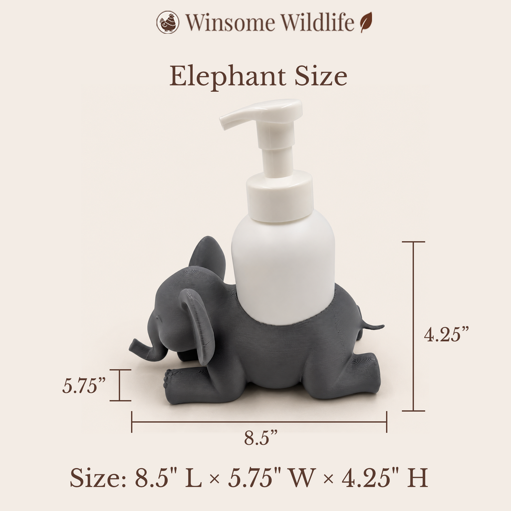 Elephant Universal Soap Holder - Winsome Wildlife