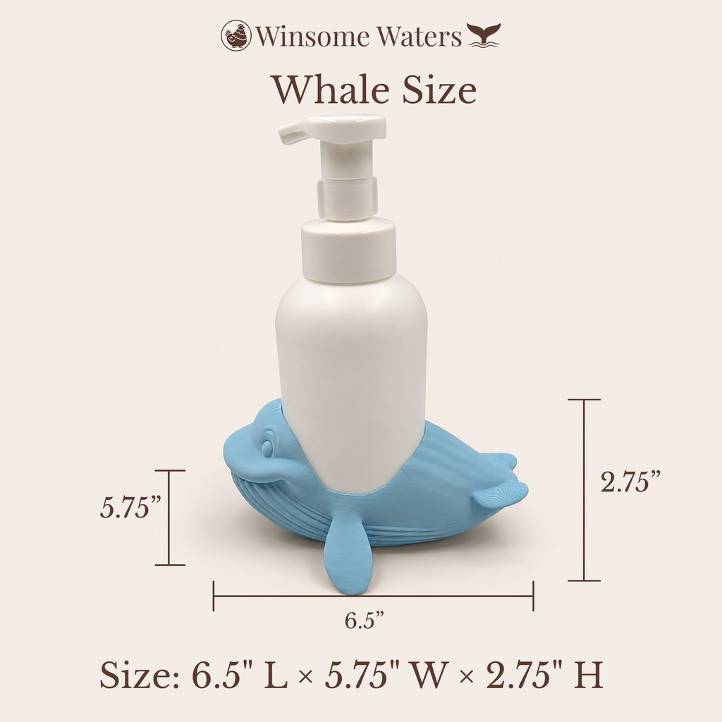 Whale Universal Soap Holder - Winsome Waters