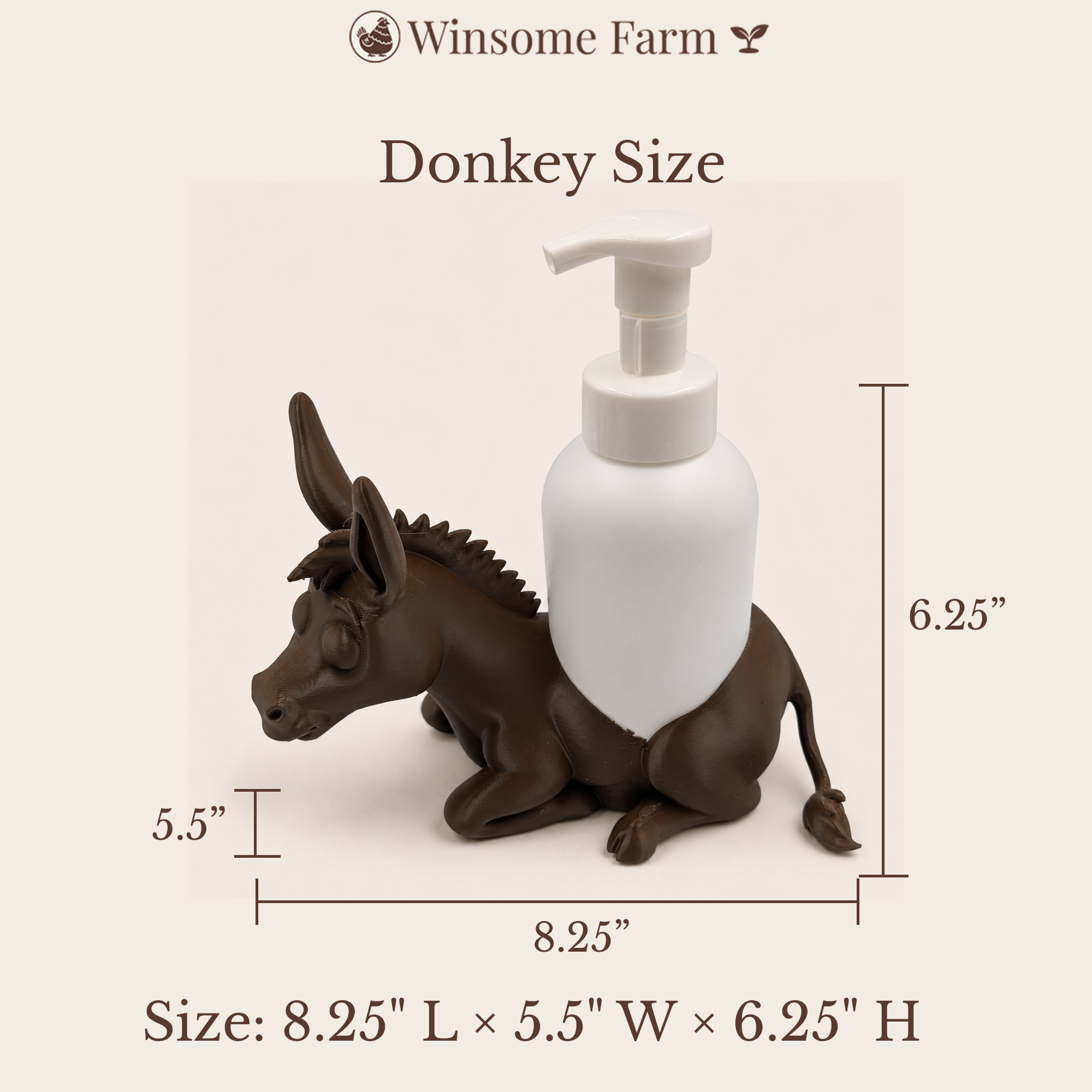 Donkey Universal Soap Holder - Winsome Farm