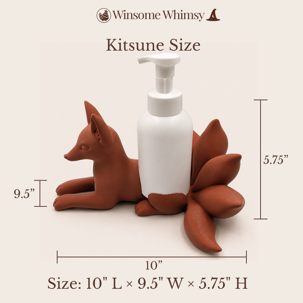 Kitsune Universal Soap Holder - Winsome Whimsy