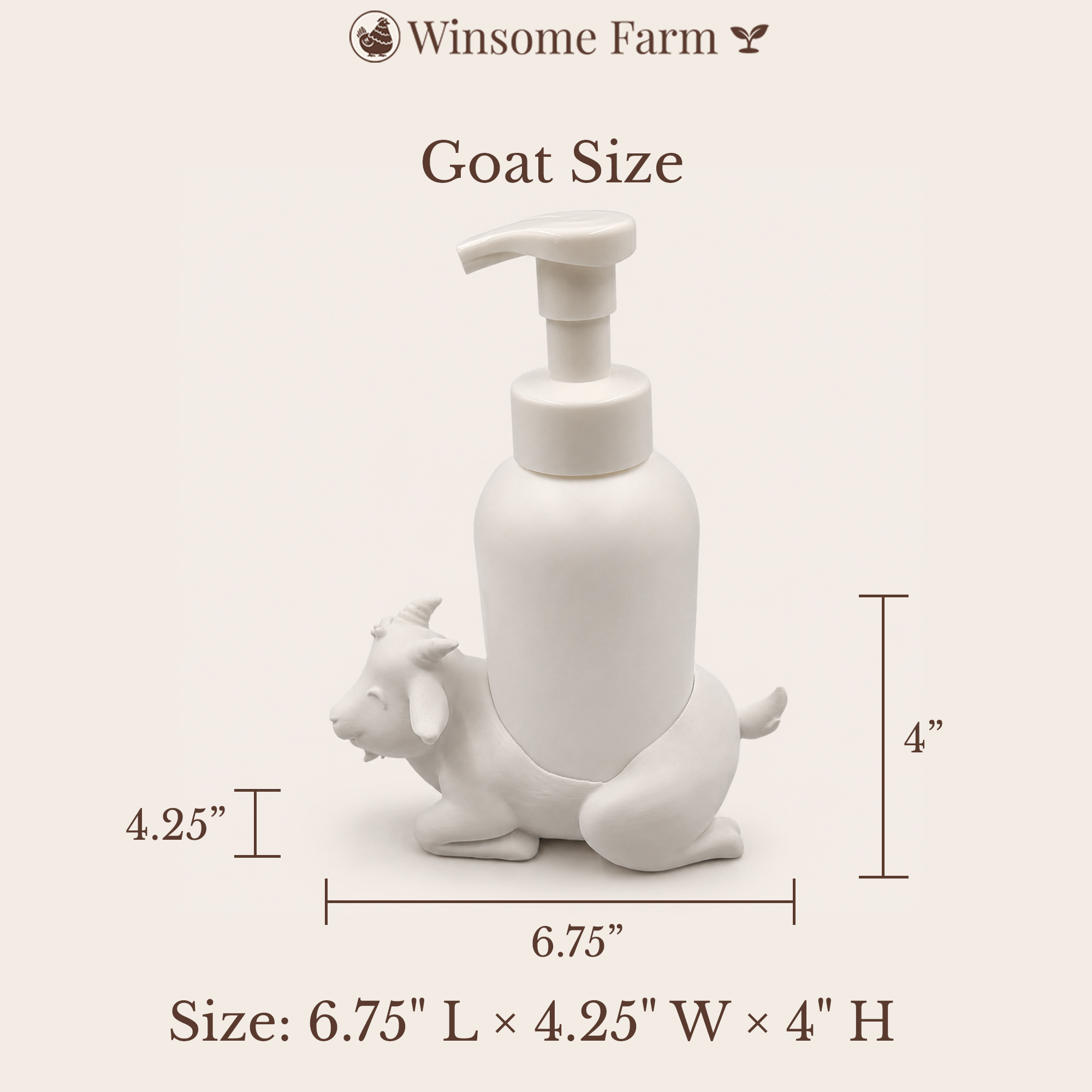 Goat Universal Soap Holder - Winsome Farm