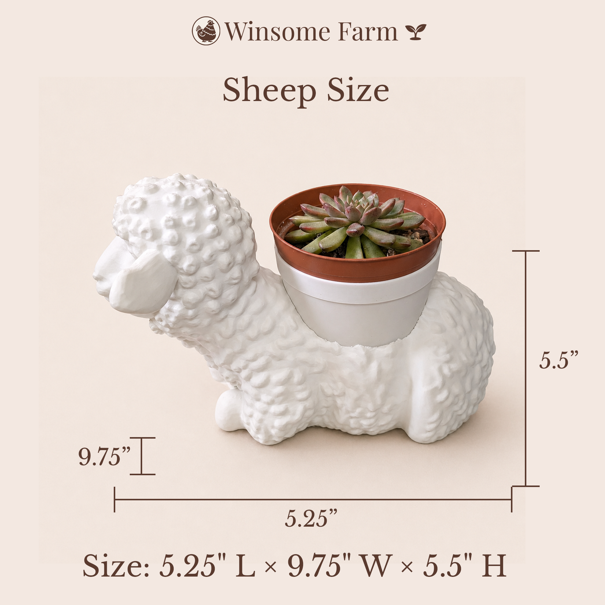 Sheep Soap Holder - Bath & Body Works Holder - Winsome Farm