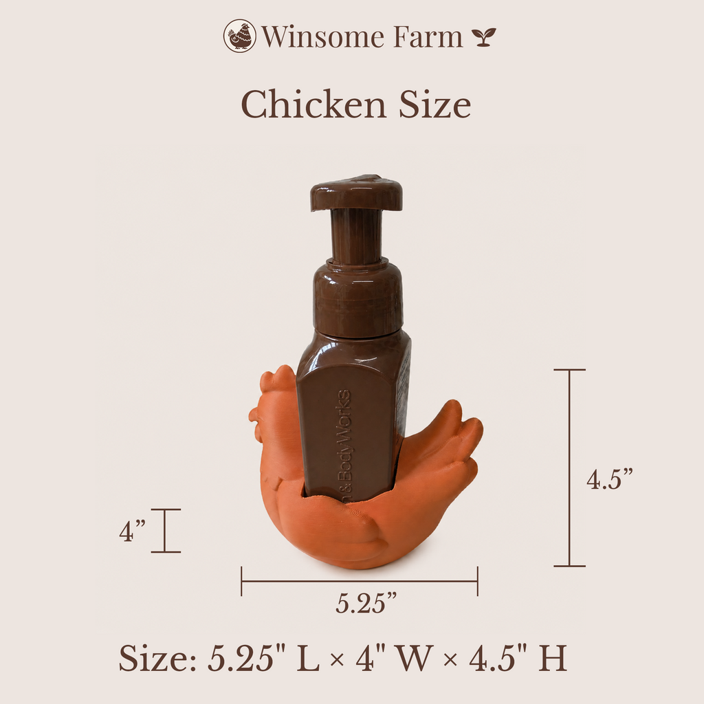 Chicken Soap Holder - Bath & Body Works Holder - Winsome Farm