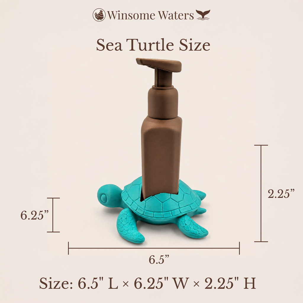 Sea Turtle - Winsome Waters Soap Dispenser Holder