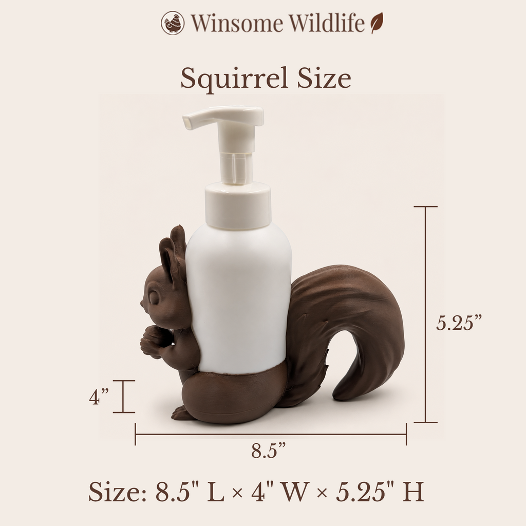 Squirrel Universal Soap Holder - Winsome Wildlife