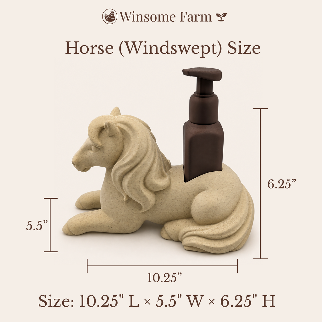 Windswept Horse Bath & Body Works Foaming Soap Holder