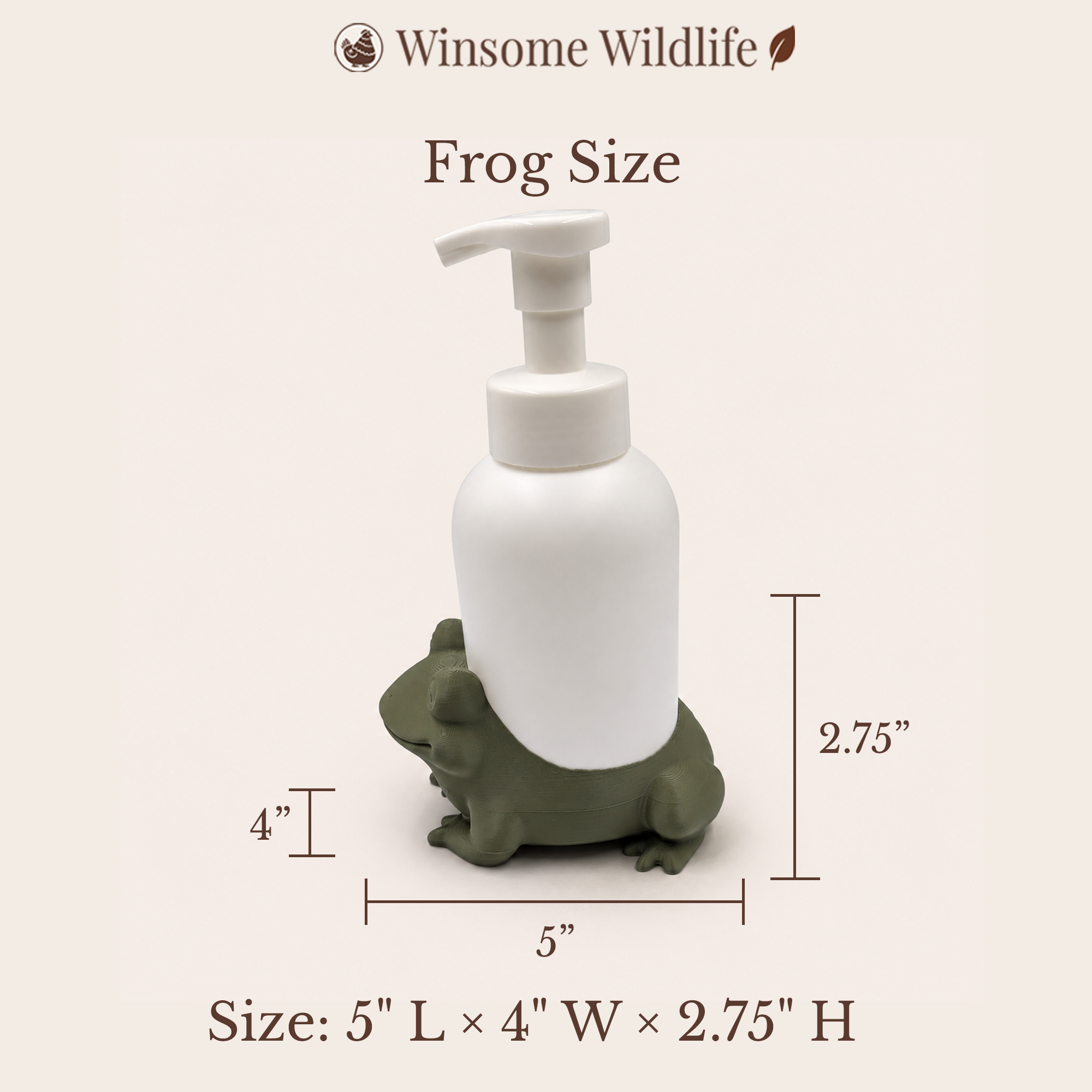 Frog Universal Soap Holder - Winsome Wildlife