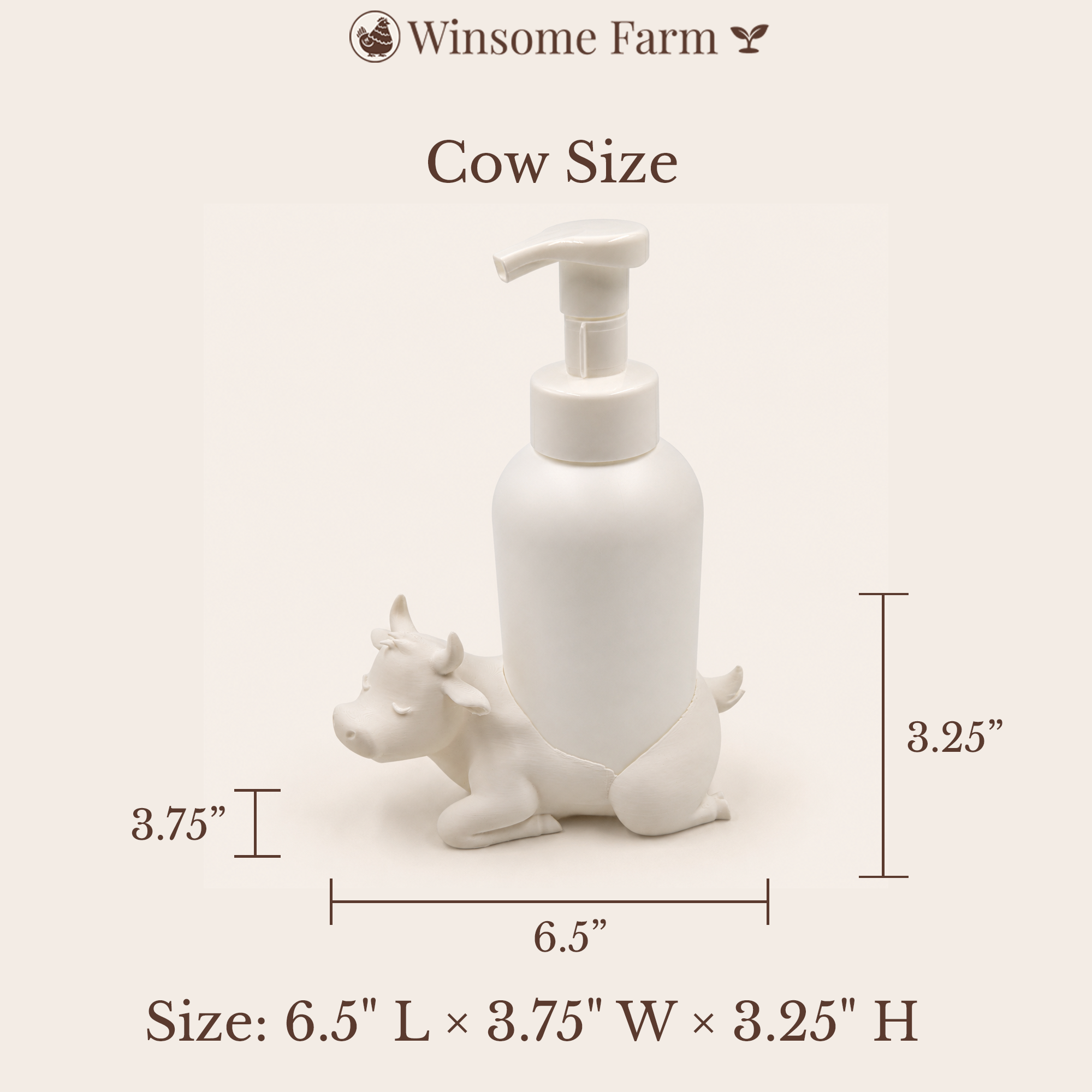 Cow Universal Soap Holder - Winsome Farm