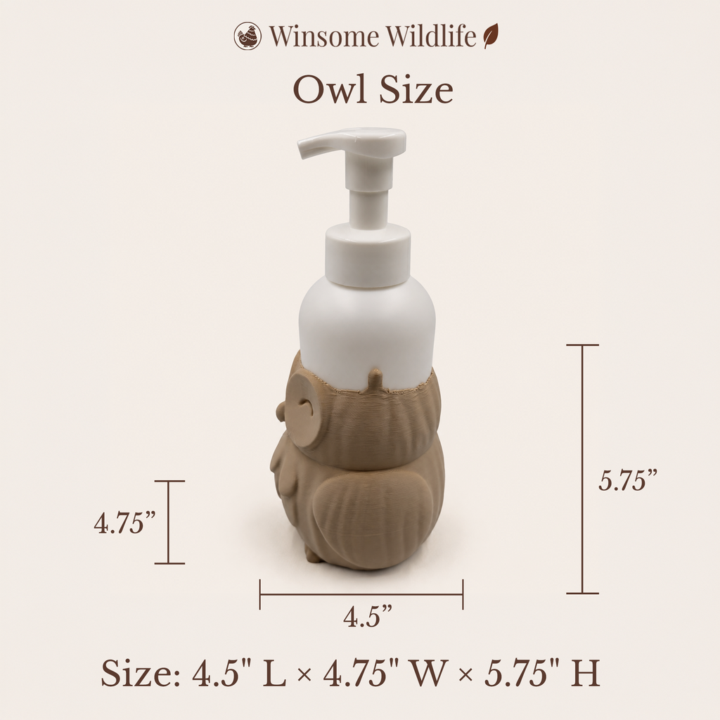 Owl Universal Soap Holder - Winsome Wildlife