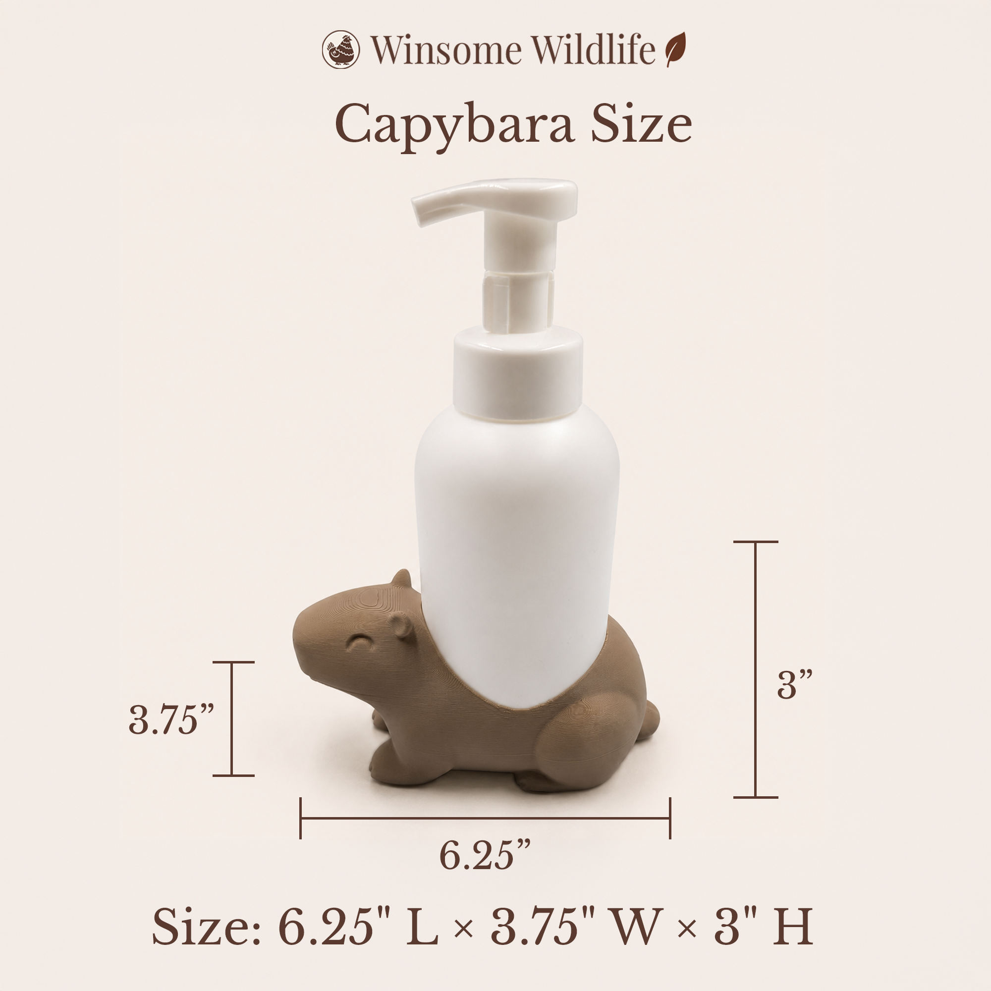 Capybara Universal Soap Holder - Winsome Wildlife