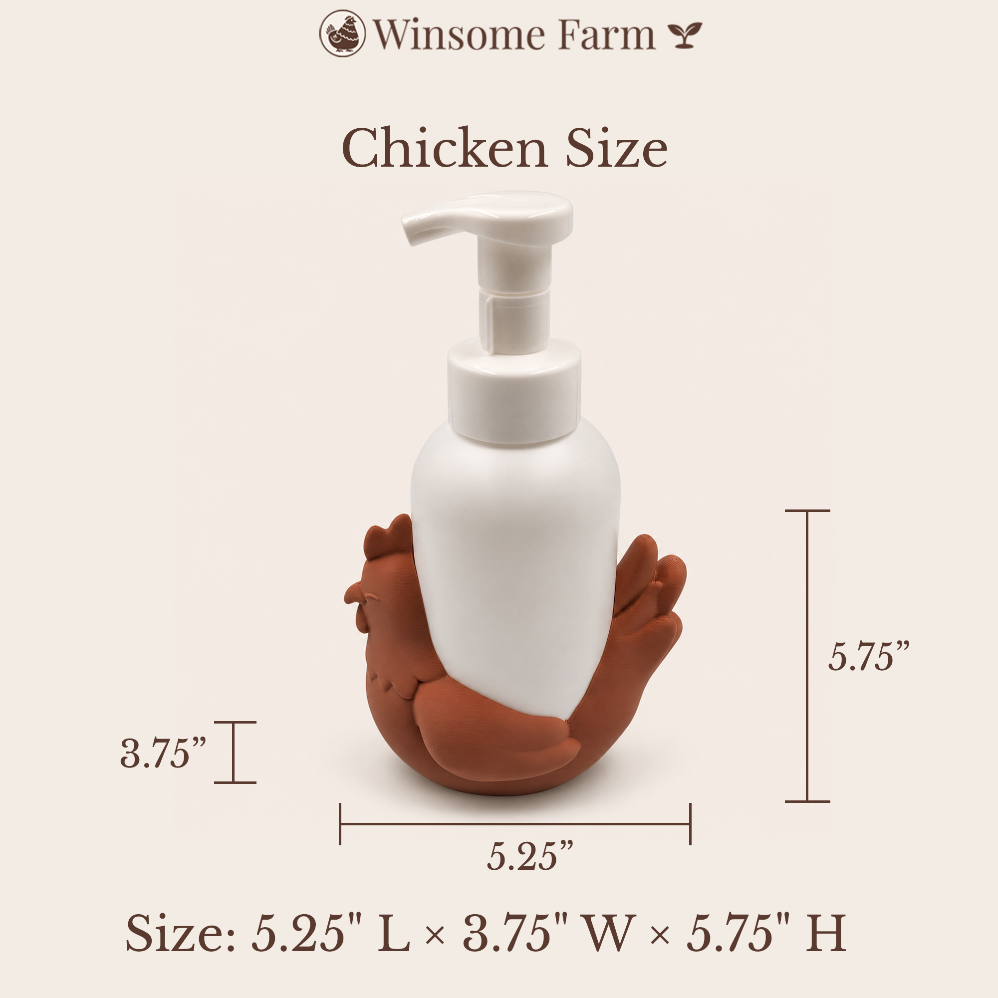 Chicken Universal Soap Holder - Winsome Farm