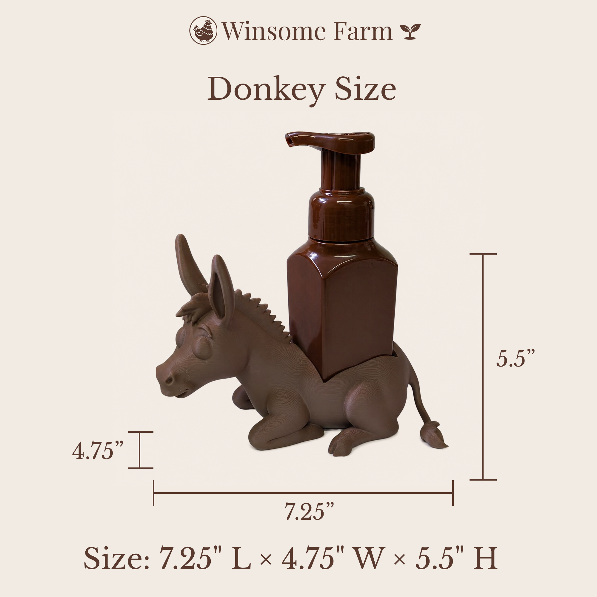 Donkey Soap Holder - Bath & Body Works Holder - Winsome Farm