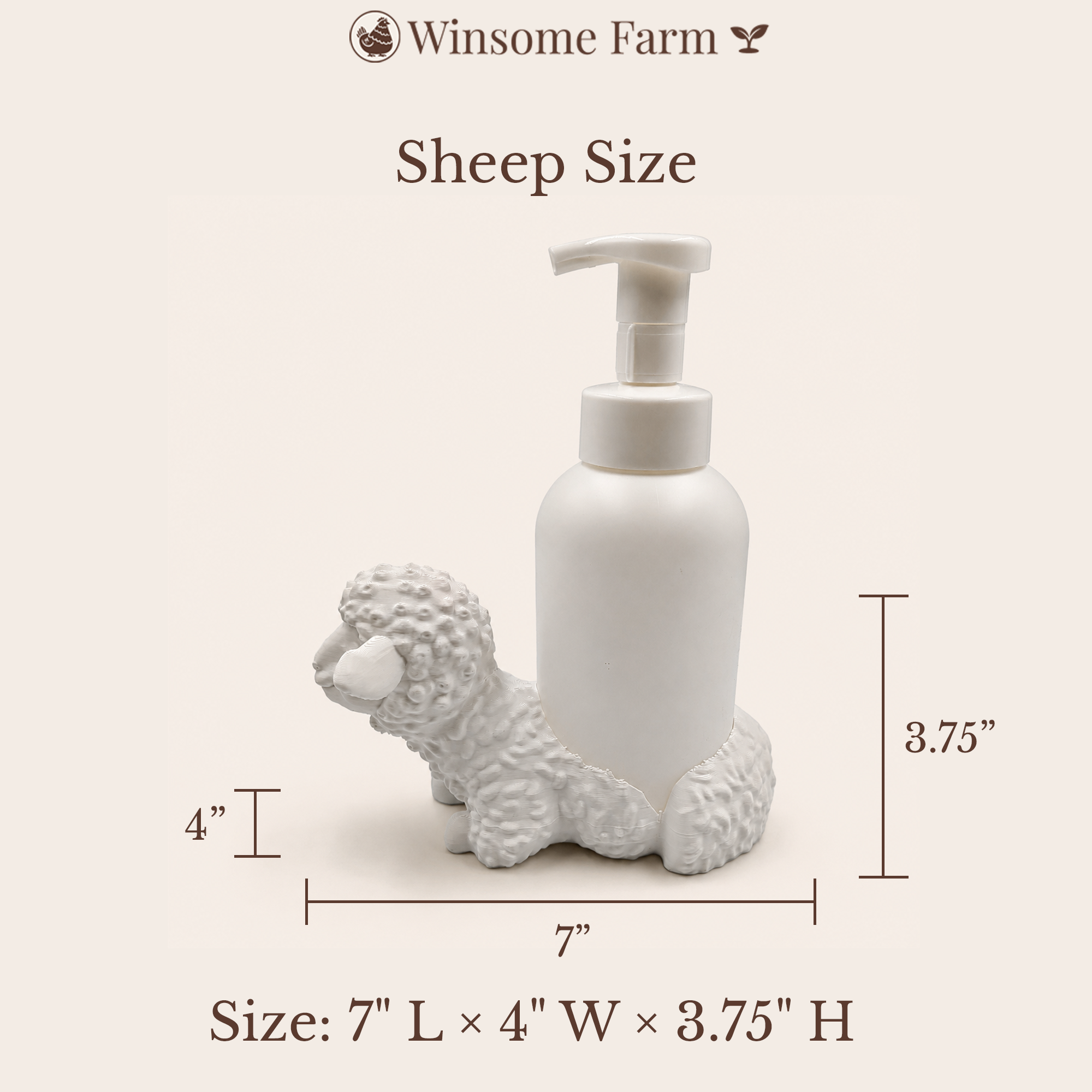 Sheep Universal Soap Holder - Winsome Farm