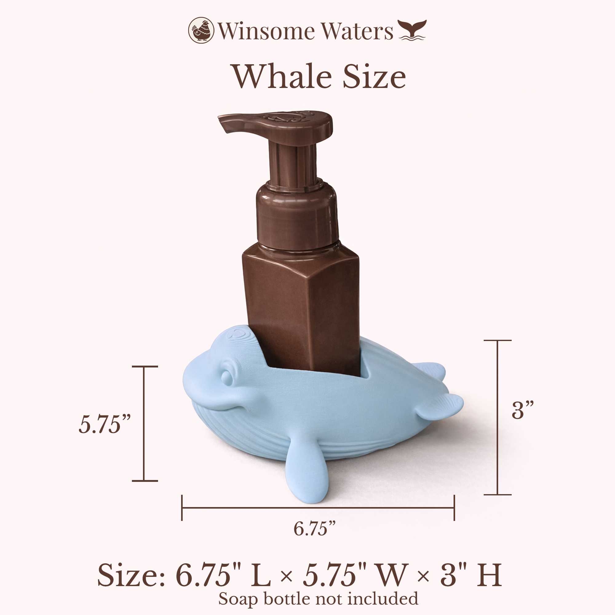Whale Soap Holder - Bath & Body Works Holder - Winsome WildlifeWhale Soap Holder - Bath & Body Works Holder - Winsome Wildlife