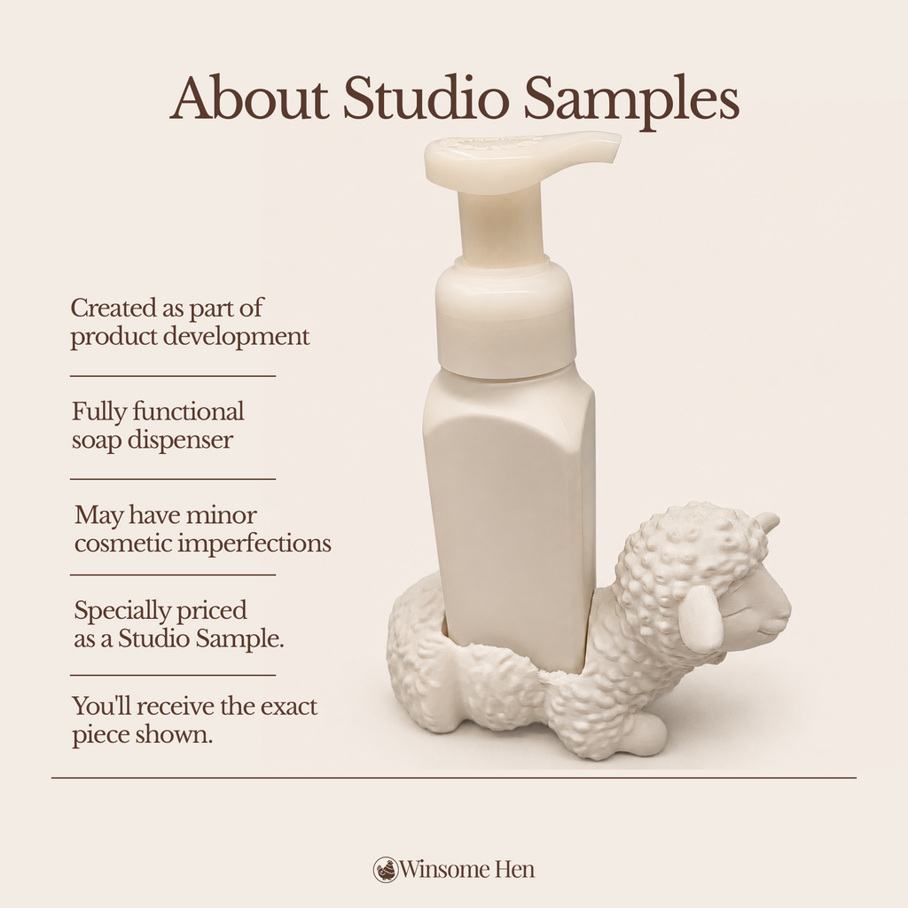Sheep Soap Holder - Winsome Farm - Studio Sample
