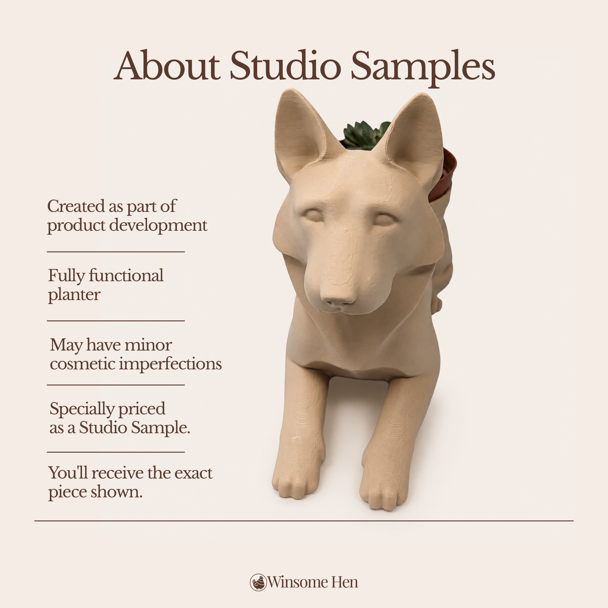German Shepherd - Winsome Wags - Studio Sample