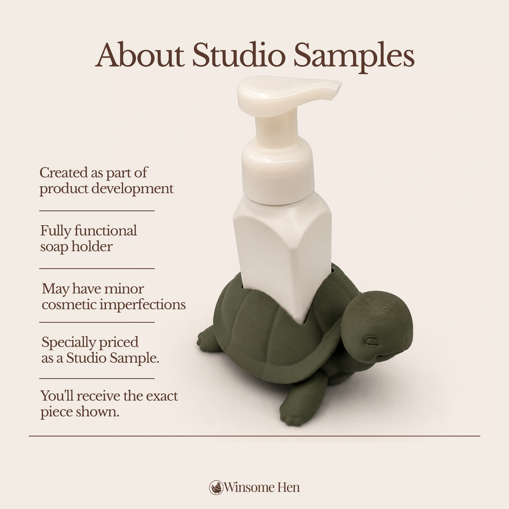 Turtle Soap Holder - Winsome Wildlife - Studio Sample