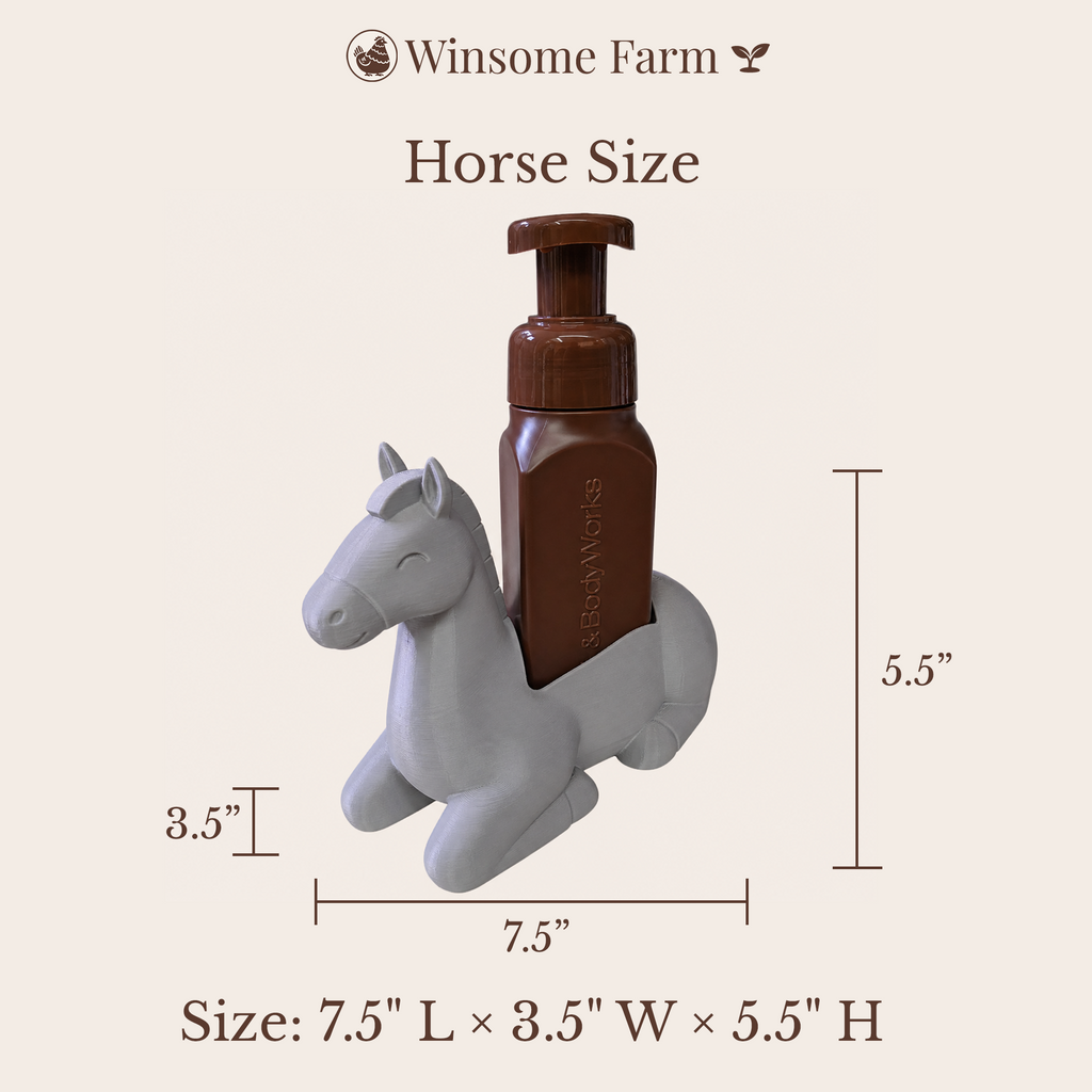 Horse Soap Holder - Bath & Body Works Holder - Winsome Farm