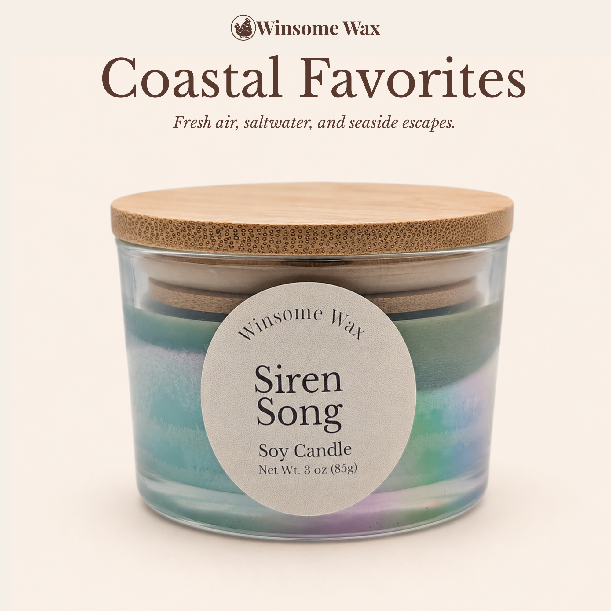 Small Batch 3 oz Soy Candle - Choose Your Fragrance - Limited Quantities