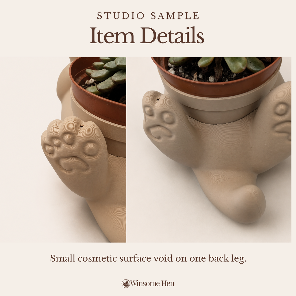 Otter Planter - Winsome Waters - Studio Sample