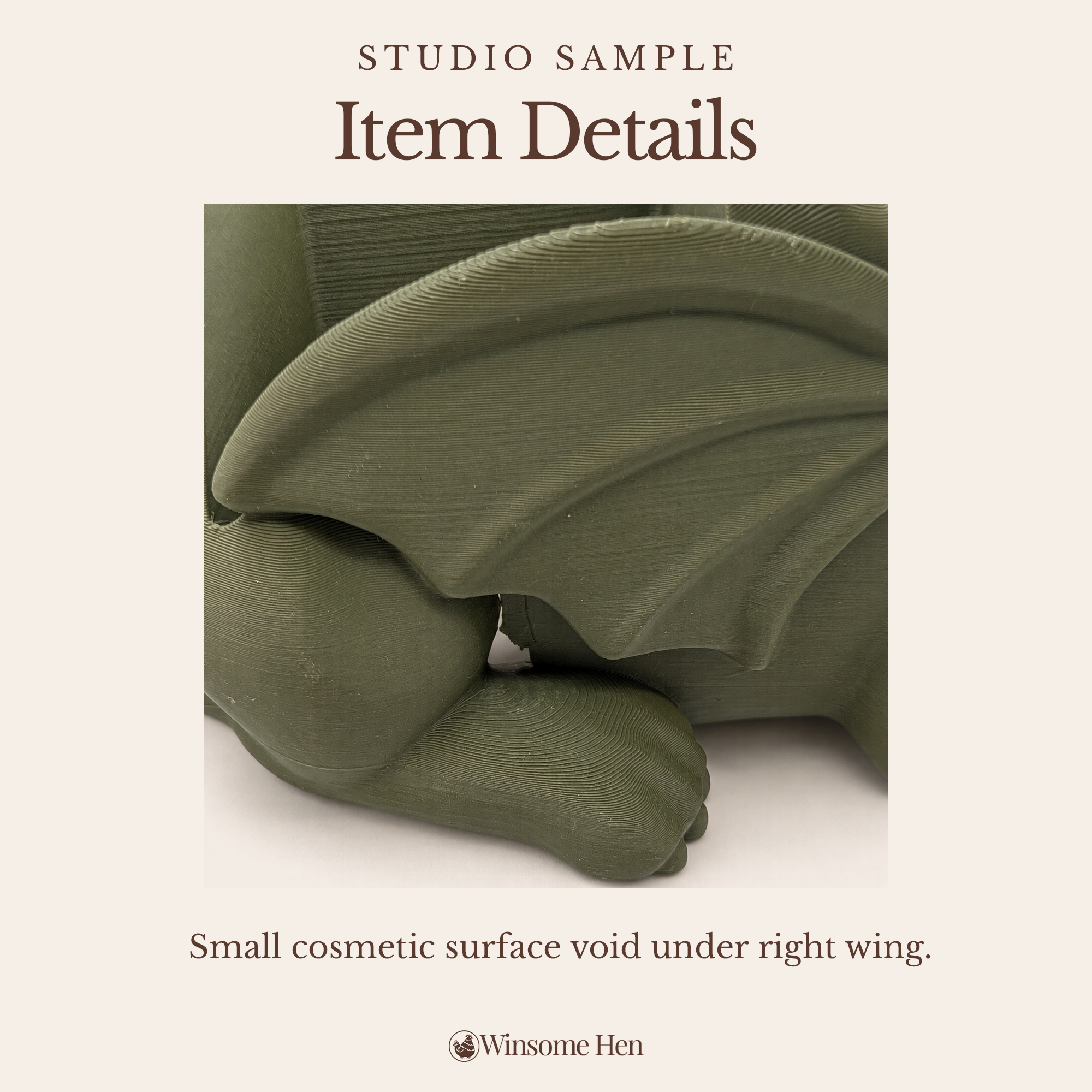Dragon Soap Holder - Winsome Whimsy - Studio Sample