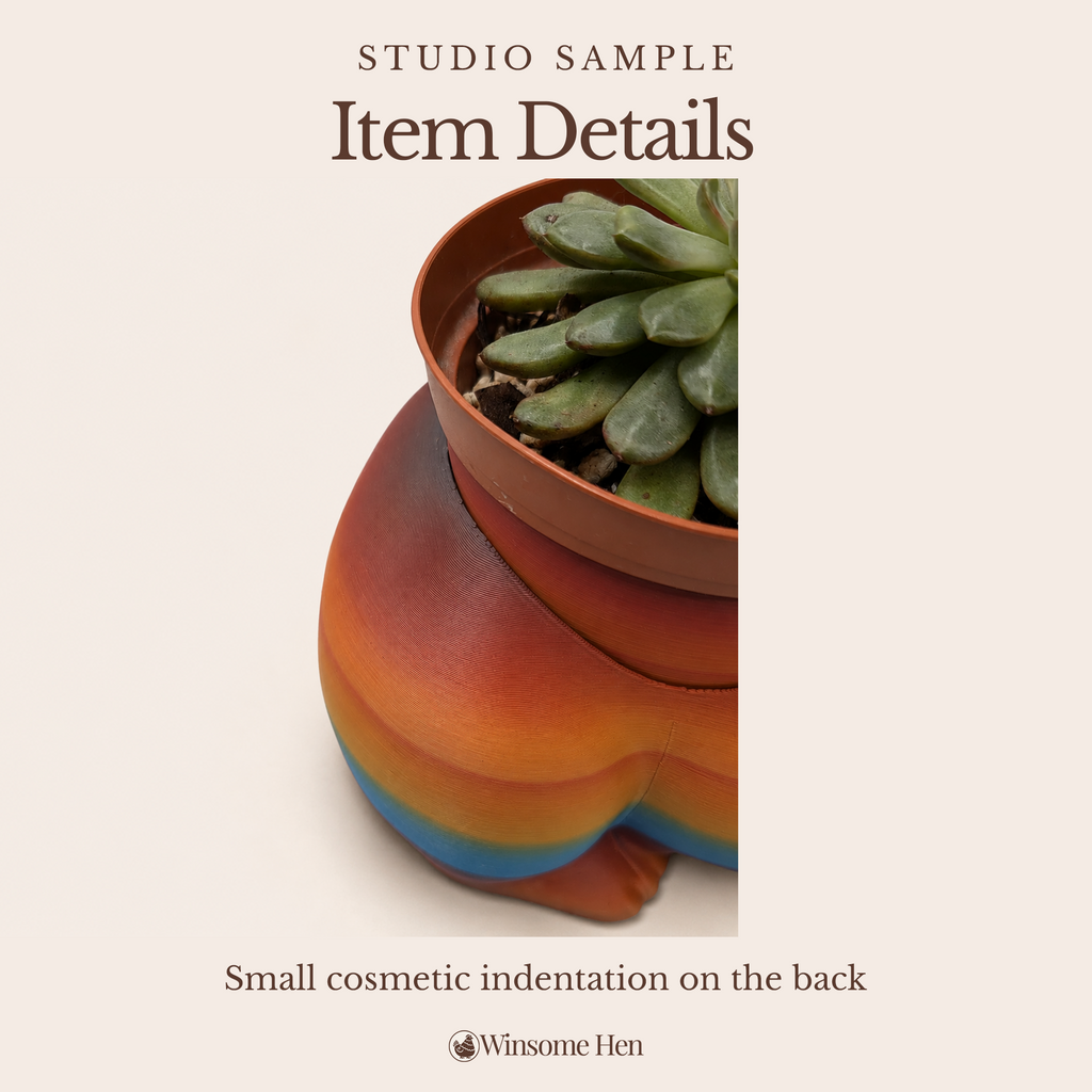 Corgi Planter - Winsome Wags - Studio Sample