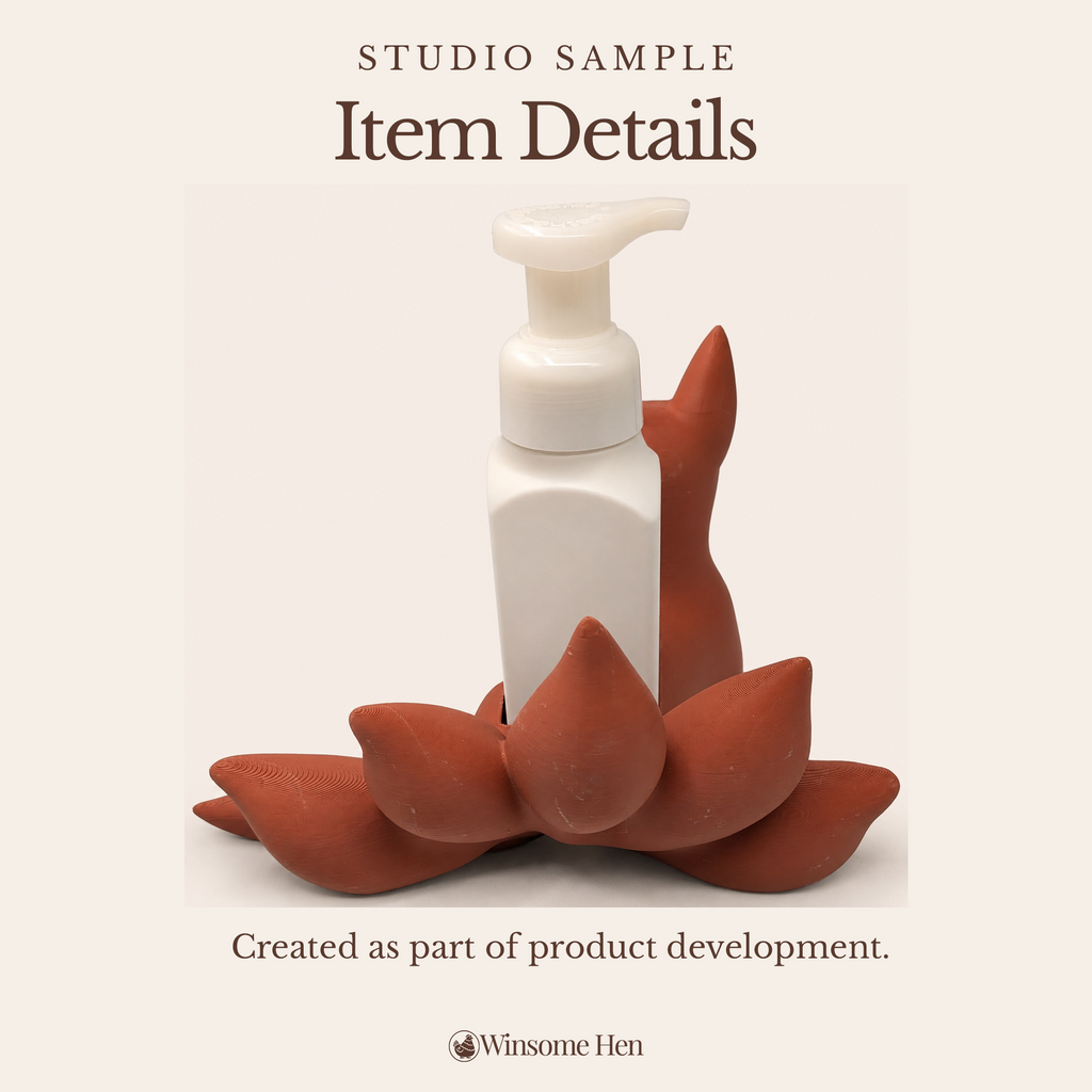 Kitsune Soap Holder - Winsome Whimsy - Studio Sample