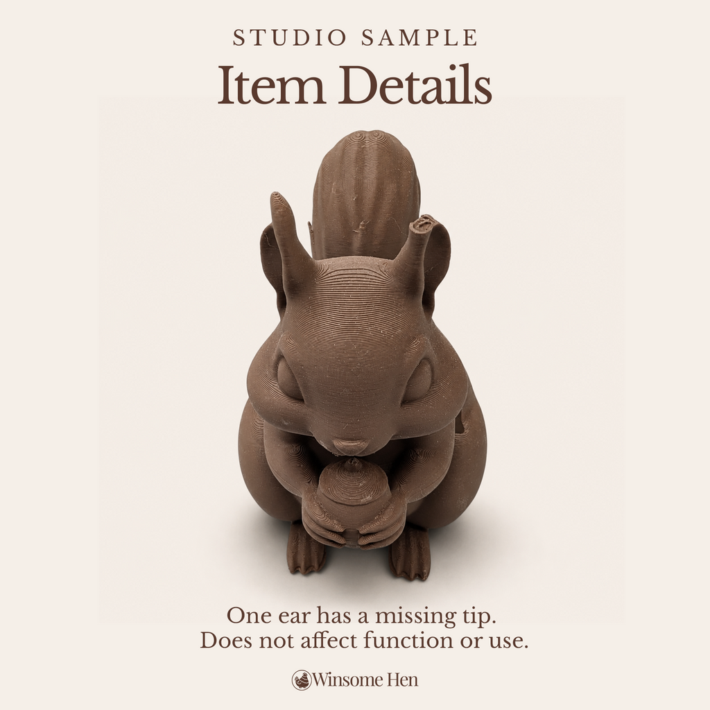 Squirrel Soap Holder - Winsome Wildlife - Studio Sample