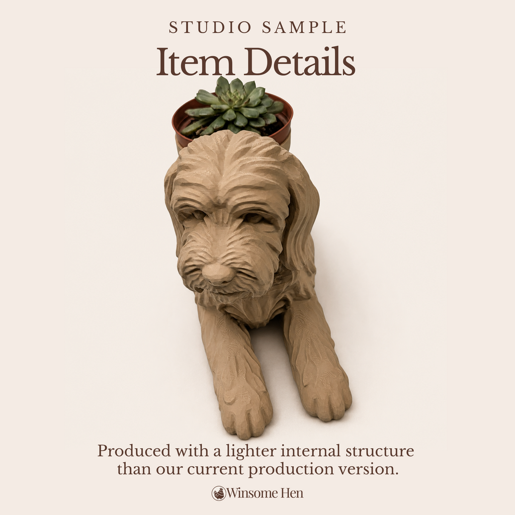 Doodle Planter - Winsome Wags - Studio Sample