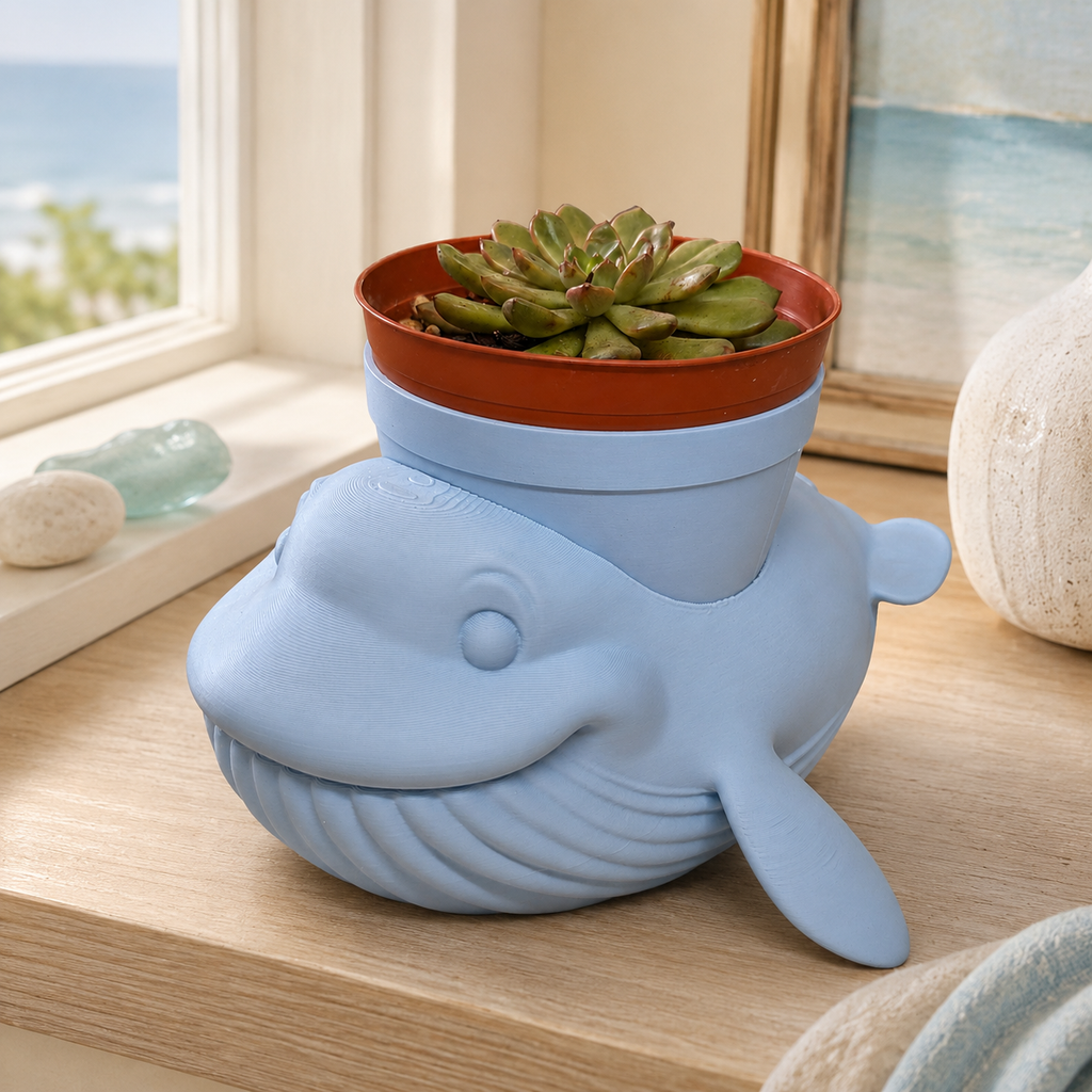 Whale Planter - Winsome Wildlife