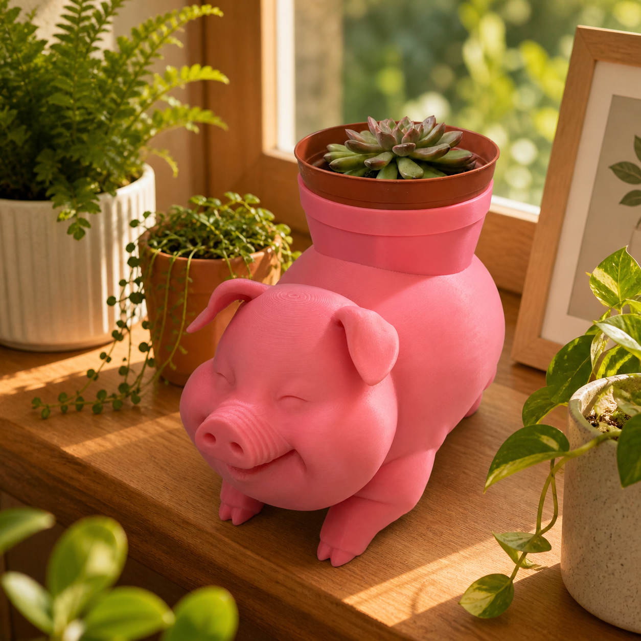 Pig Planter - Winsome Farm