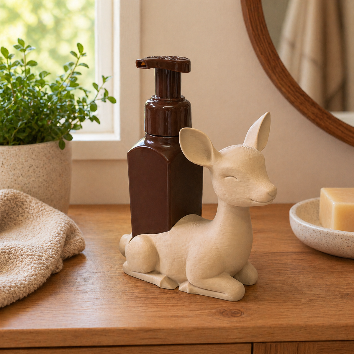 Deer Bath & Body Works Foaming Soap Holder - Winsome Wildlife
