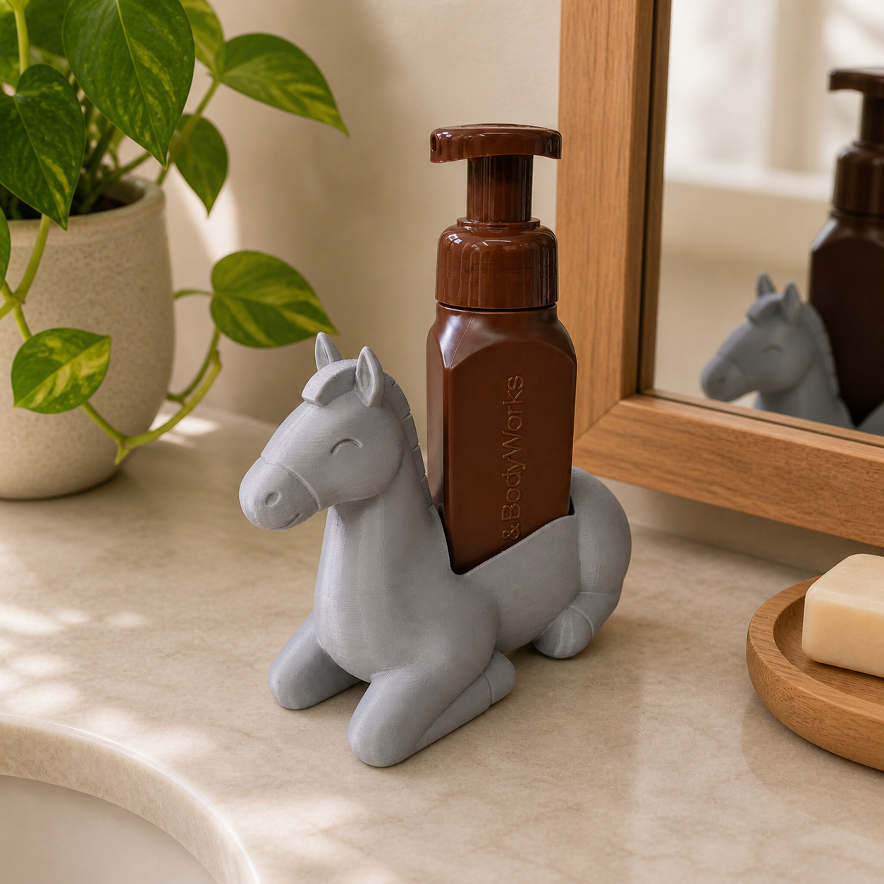 Horse Soap Holder - Bath & Body Works Holder - Winsome Farm
