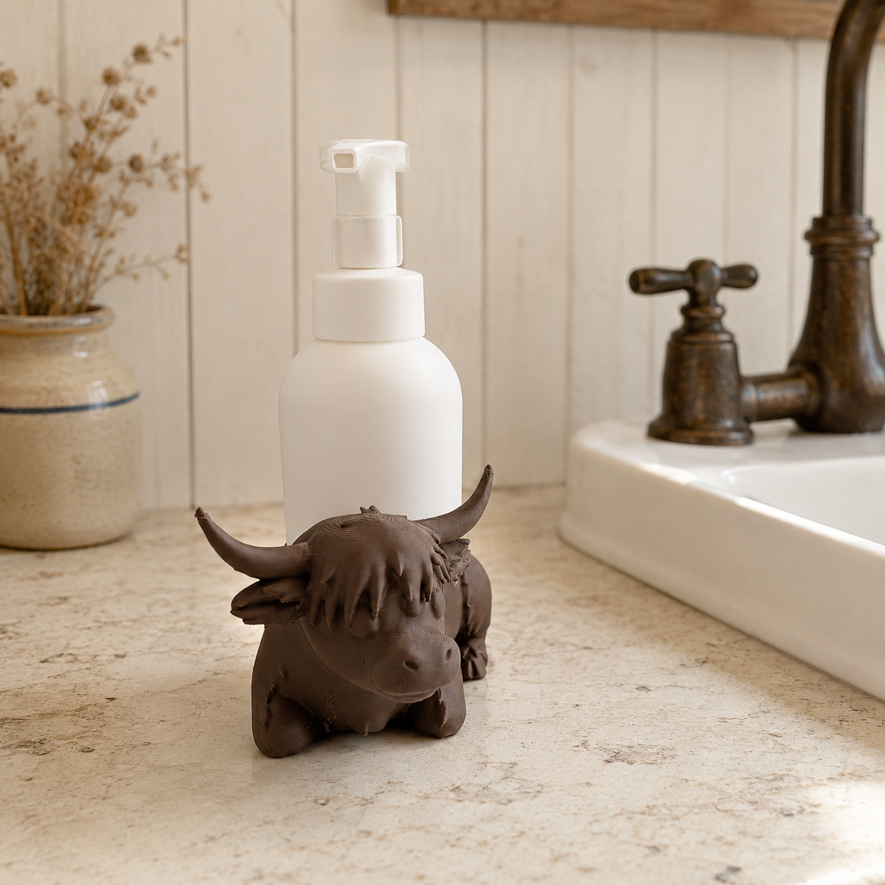 Highland Cow Universal Soap Holder - Winsome Farm