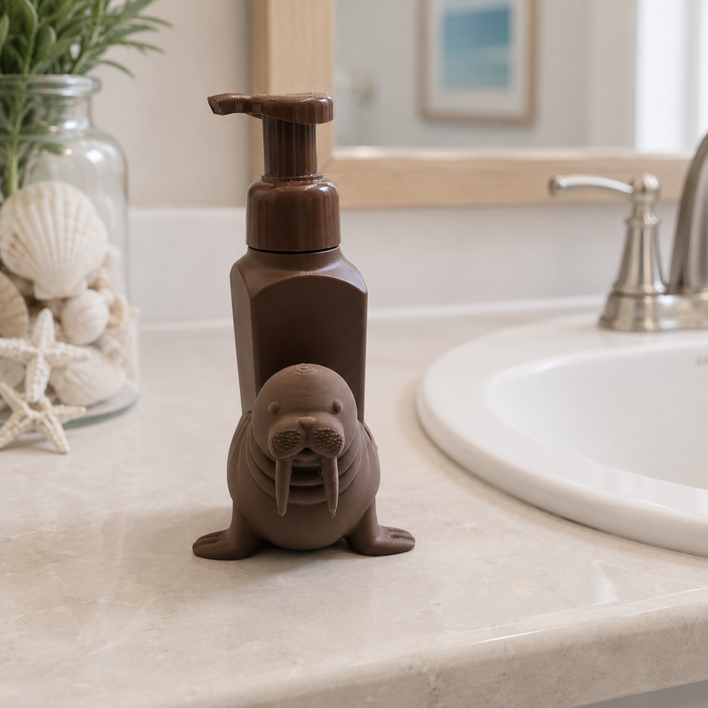Walrus - Winsome Waters Soap Dispenser Holder