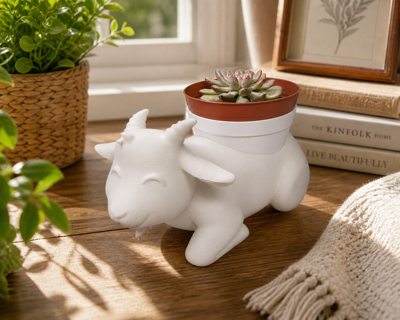 Goat Planter - Winsome Farm