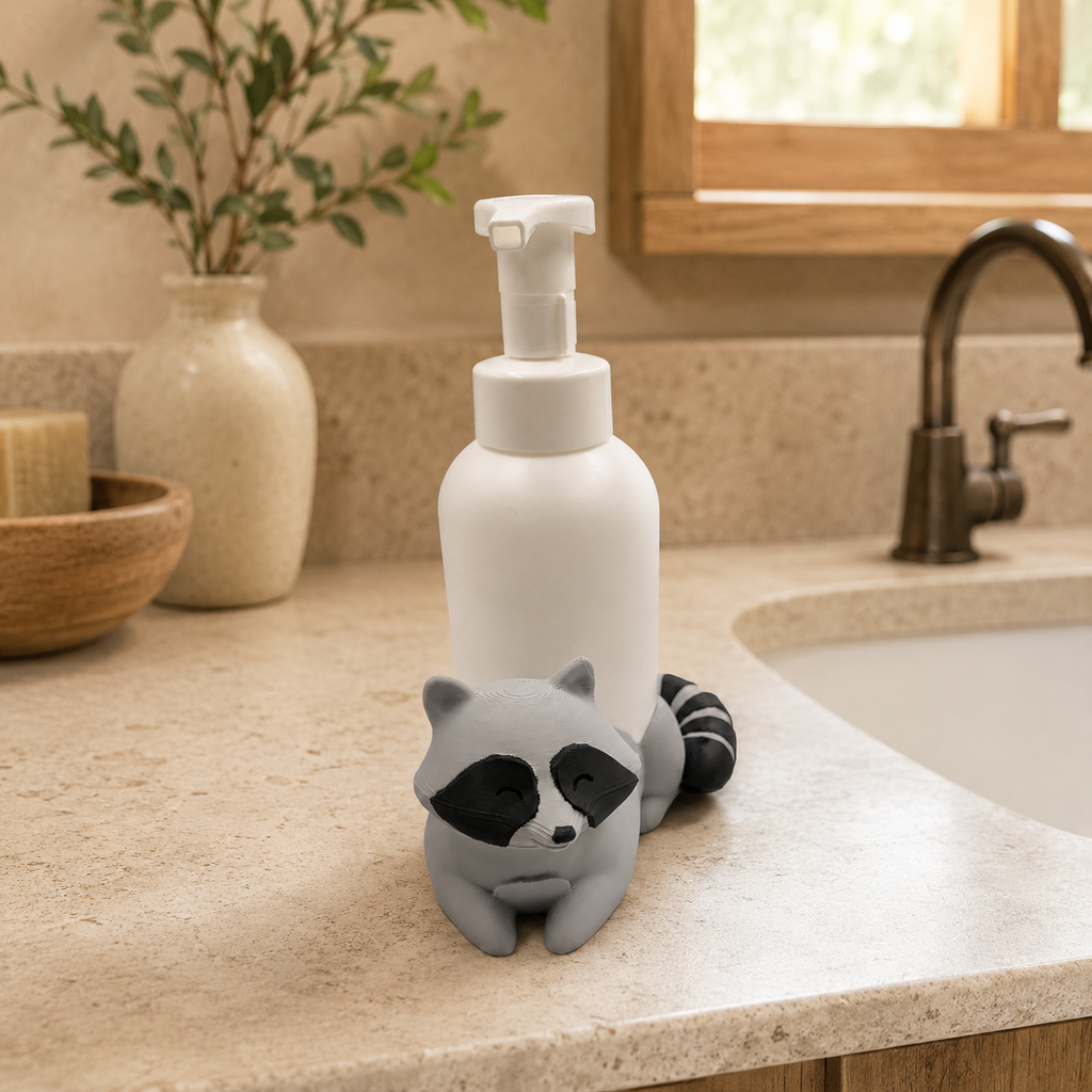Raccoon Universal Soap Holder - Winsome Wildlife
