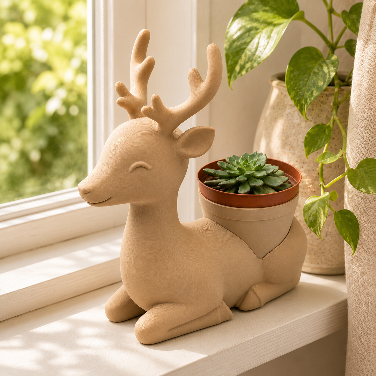 Reindeer Planter - Winsome Wildlife