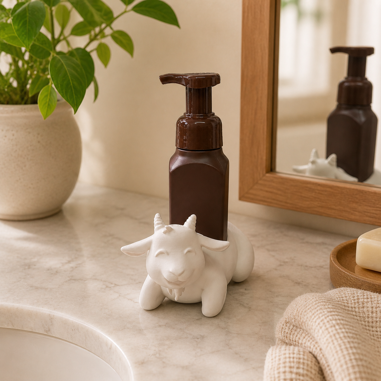 Goat Soap Holder - Bath & Body Works Holder - Winsome Farm