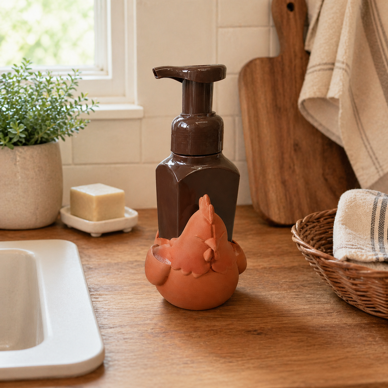 Chicken Soap Holder - Bath & Body Works Holder - Winsome Farm