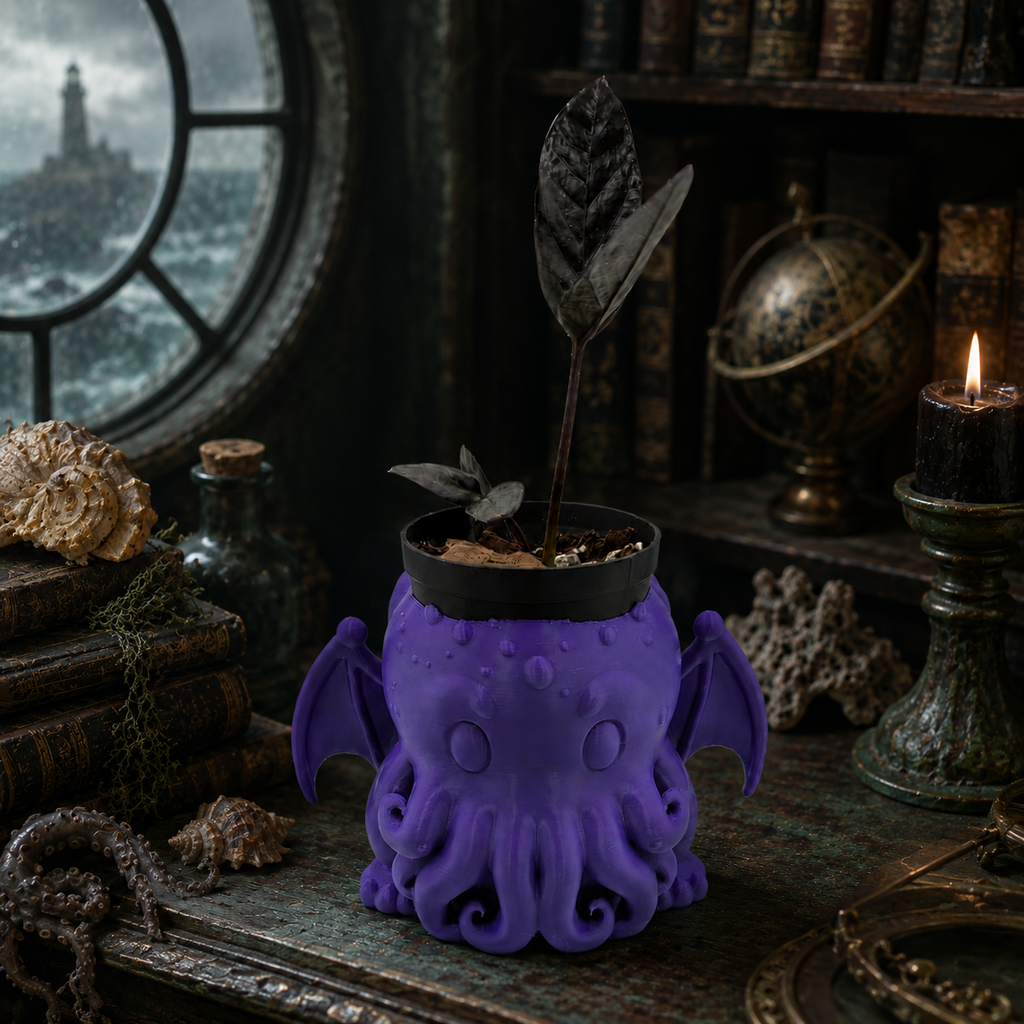 Cthulhu Planter - Winsome Whimsy Fantasy Planter