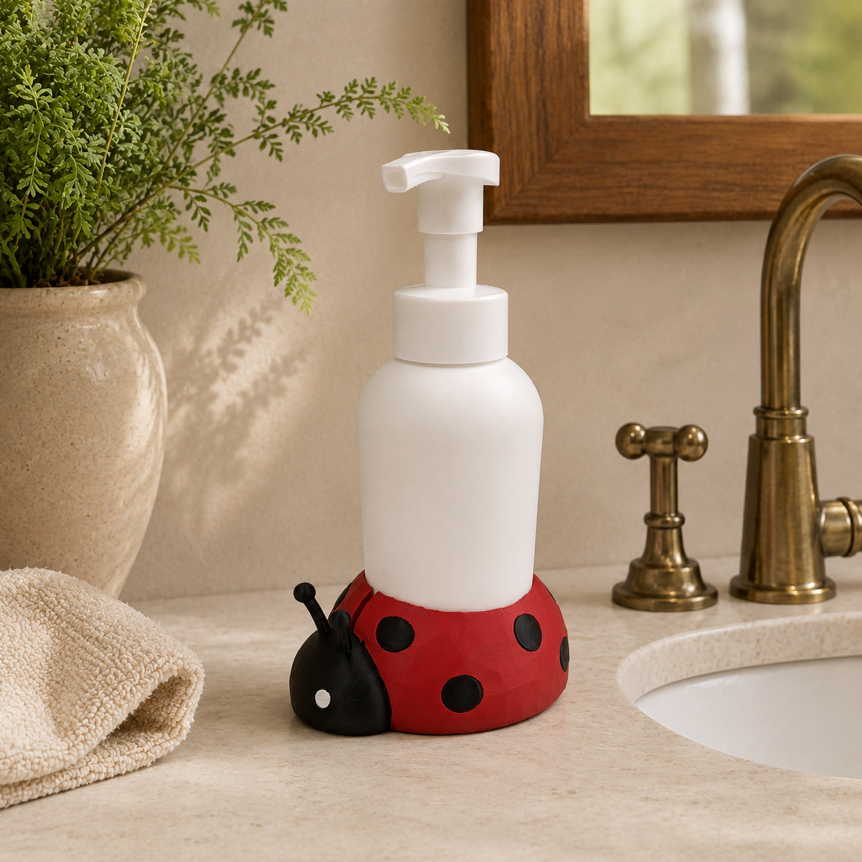 Ladybug Universal Soap Holder - Winsome Wildlife