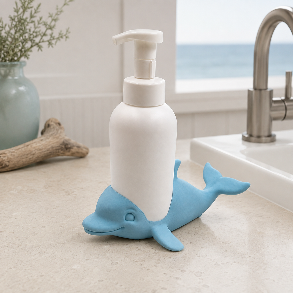 Dolphin Universal Soap Holder - Winsome Waters