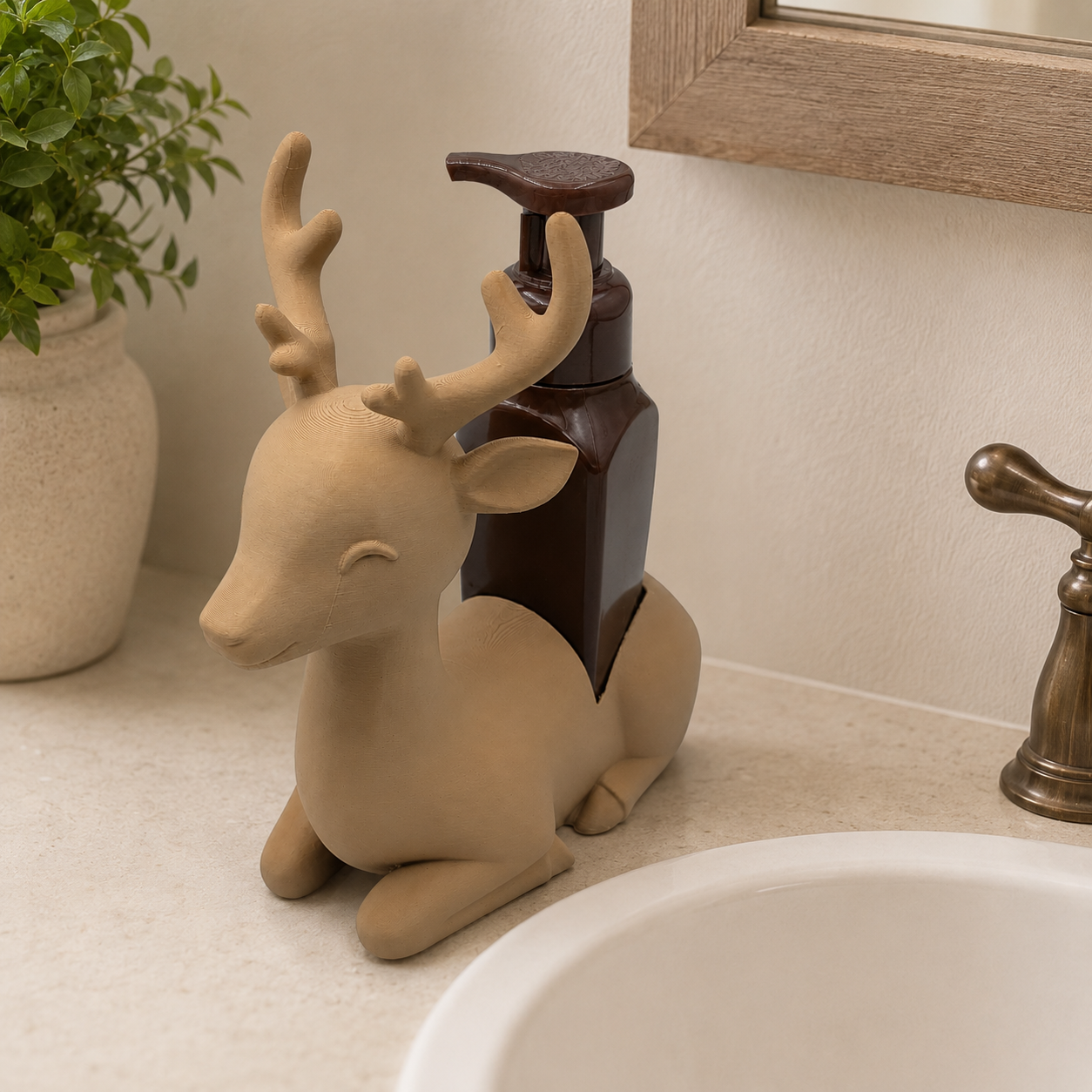 Reindeer Soap Holder - Bath & Body Works Holder - Winsome Wildlife