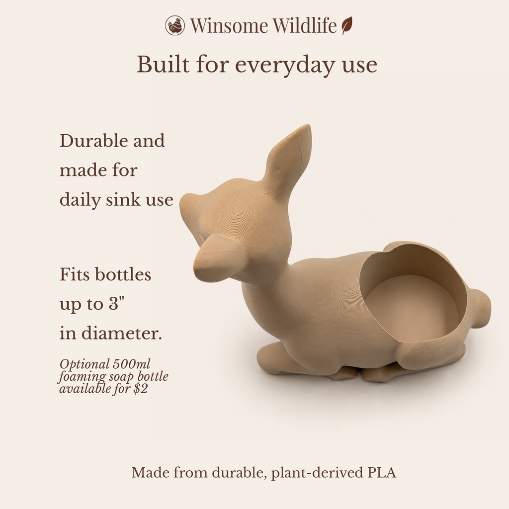 Deer Universal Soap Holder - Winsome Wildlife