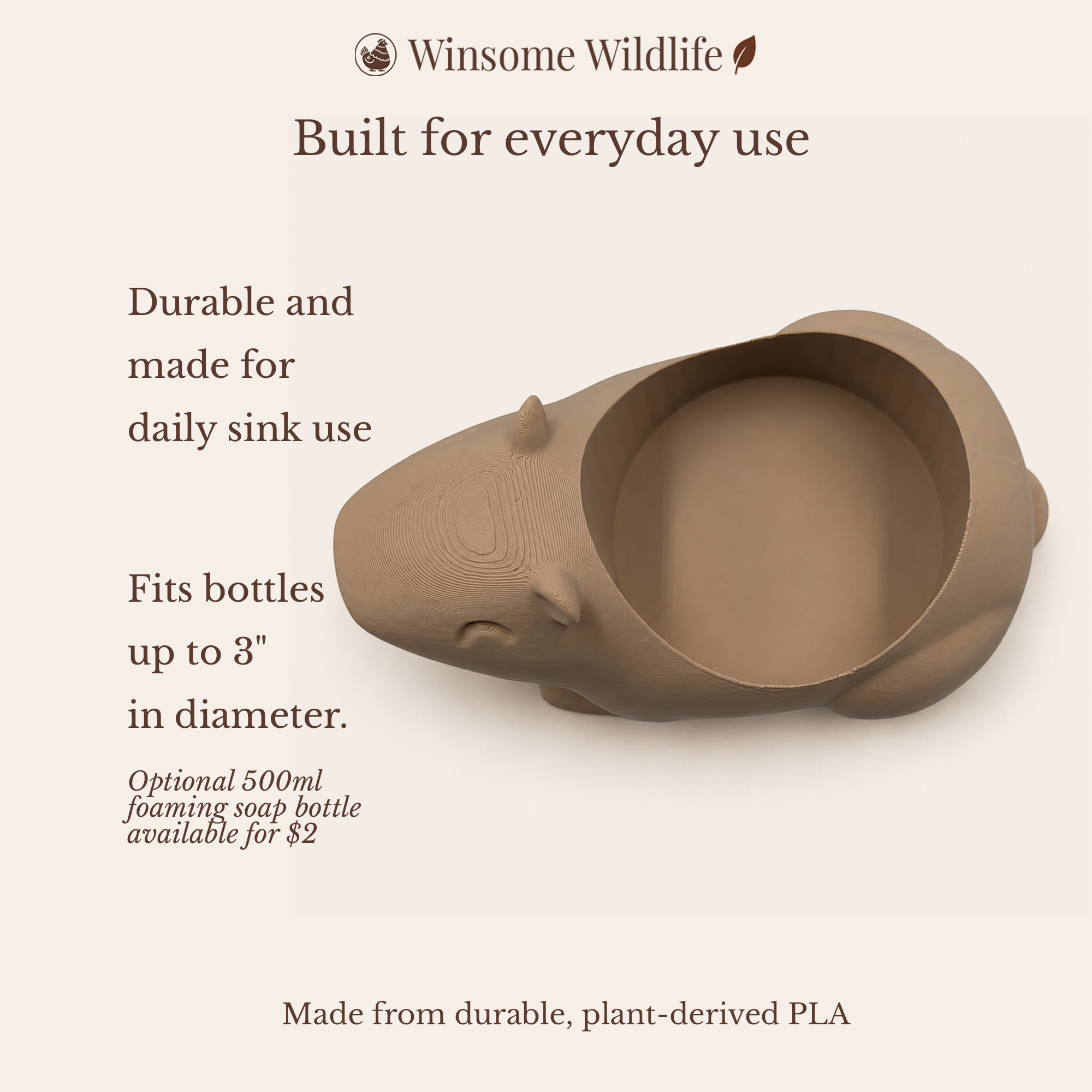 Capybara Universal Soap Holder - Winsome Wildlife
