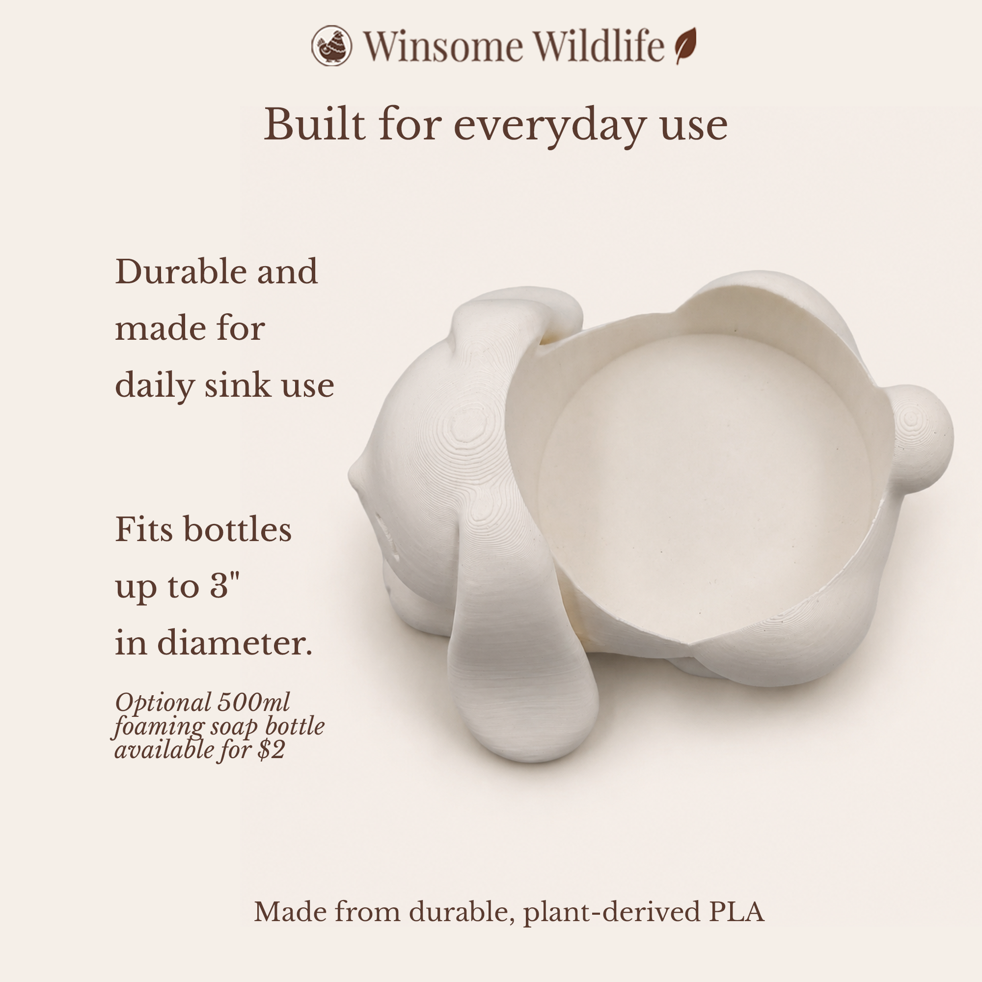 Bunny Universal Soap Holder - Winsome Wildlife