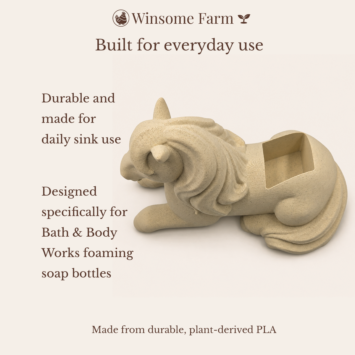 Windswept Horse Bath & Body Works Foaming Soap Holder