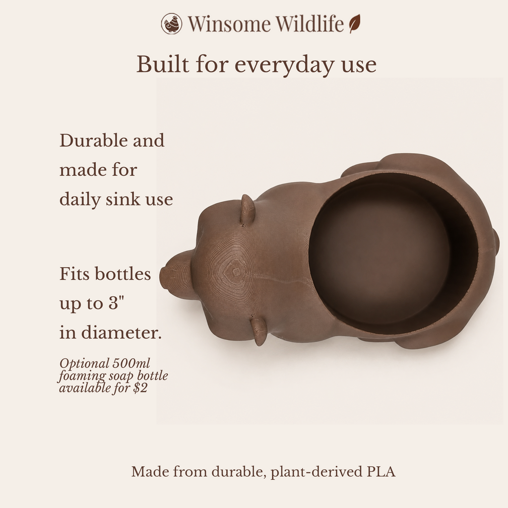 Bear Universal Soap Holder - Winsome Wildlife