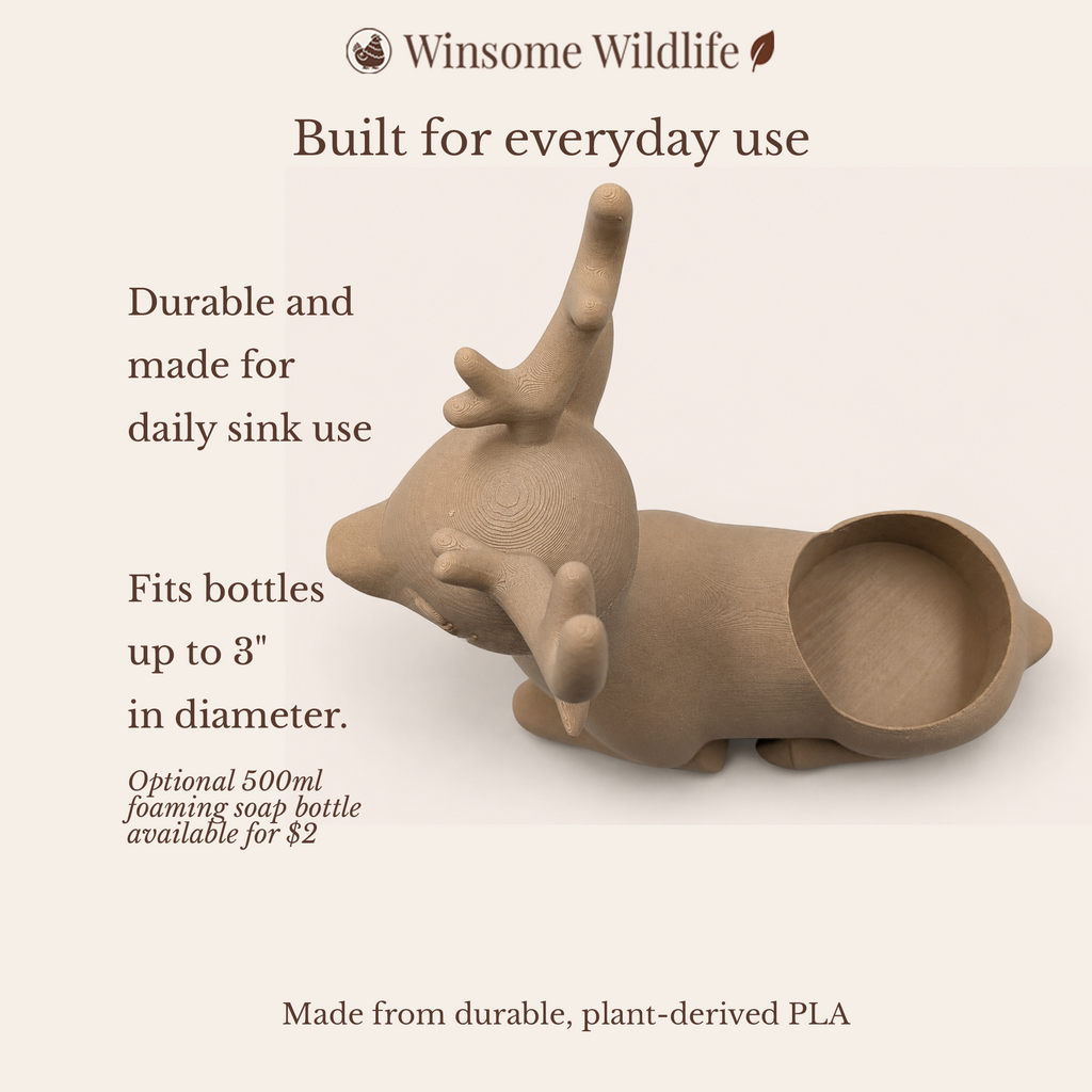 Reindeer Universal Soap Holder - Winsome Wildlife